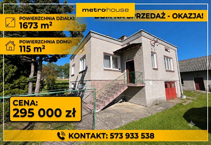 Dom 3-pokojowy na sprzedaż, Leśniówka