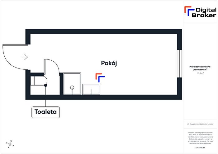 Mieszkanie 1-pokojowe na sprzedaż, Łódź – Legionów