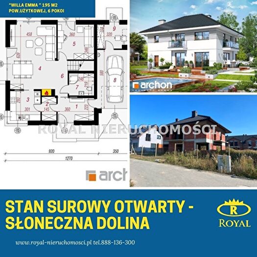 Dom 6-pokojowy na sprzedaż, Zabrze – Słoneczna Dolina ,Duży dom!!