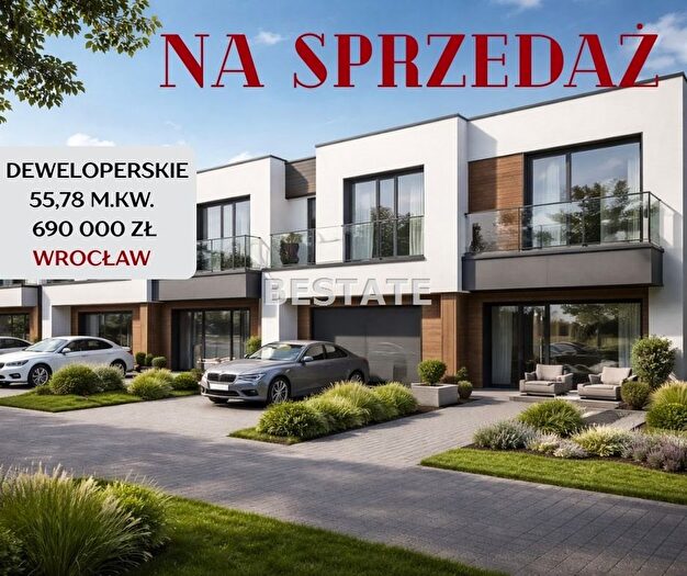 Dom 3-pokojowy na sprzedaż, Wrocław