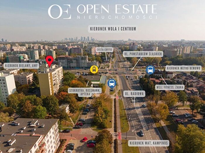 Mieszkanie 3-pokojowe na sprzedaż, Warszawa – Pirenejska