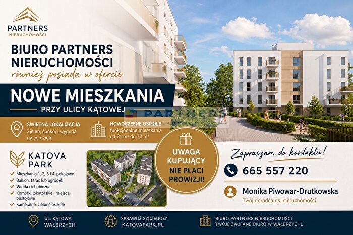Mieszkanie 3-pokojowe na sprzedaż, Wałbrzych