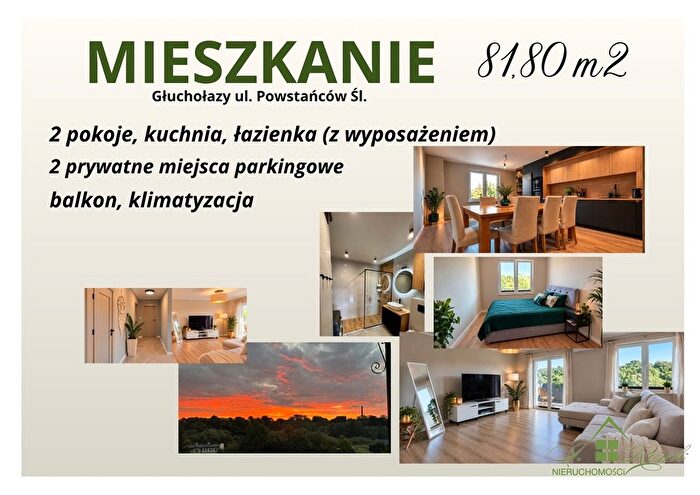 Mieszkanie 3-pokojowe na sprzedaż, Głuchołazy