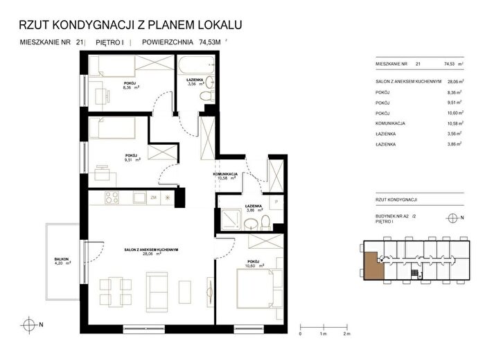 Mieszkanie 4-pokojowe na sprzedaż, wejherowski