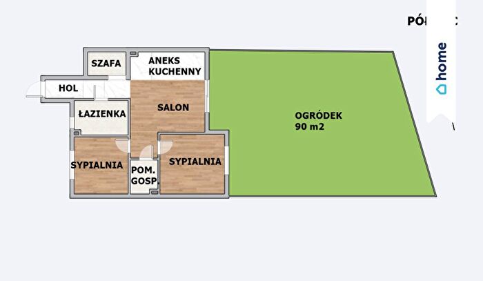 Mieszkanie 3-pokojowe na sprzedaż, Skawina