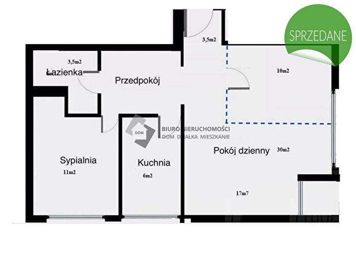 Mieszkanie 2-pokojowe na sprzedaż, Warszawa – Bernardyńska