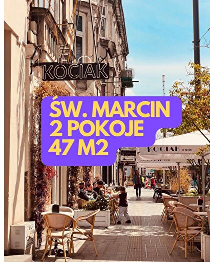 Mieszkanie 2-pokojowe na sprzedaż, Poznań – Święty Marcin