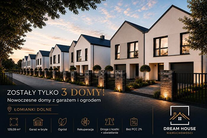 Dom 4-pokojowy na sprzedaż, Łomianki Dolne