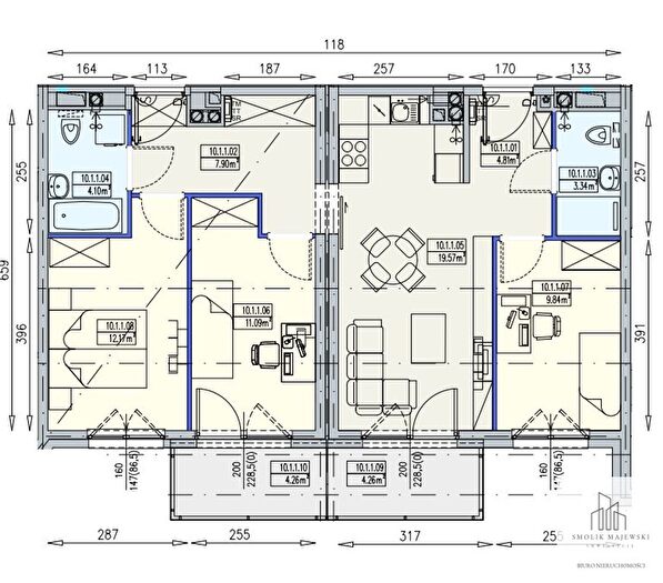 Mieszkanie 4-pokojowe na sprzedaż, Wrocław – aleja Karkonoska