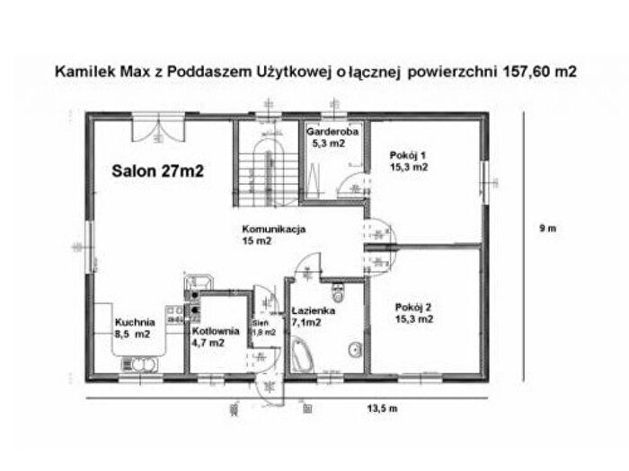 Dom 5-pokojowy na sprzedaż, Olszyna