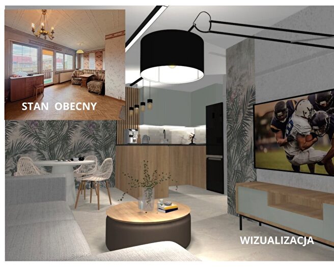Mieszkanie 3-pokojowe na sprzedaż, Rydułtowy