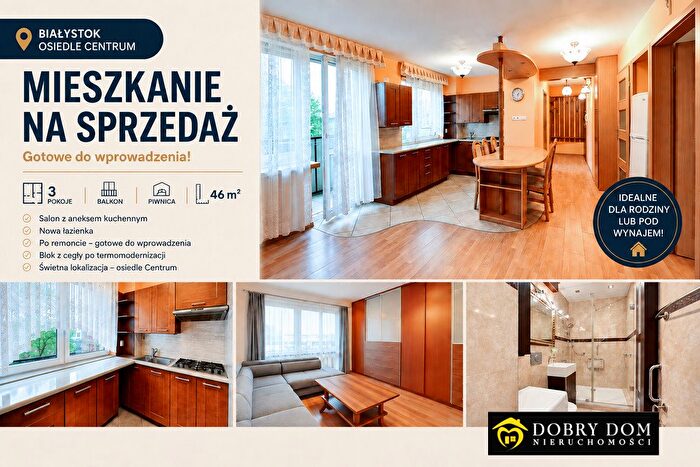 Mieszkanie 3-pokojowe na sprzedaż, Białystok