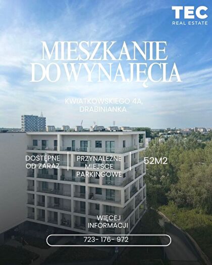 Mieszkanie 3-pokojowe do wynajęcia, Rzeszów – Eugeniusza Kwiatkowskiego