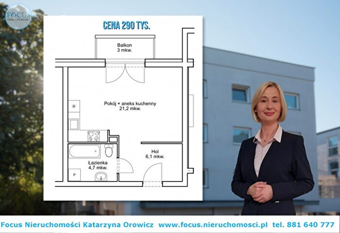 Mieszkanie 1-pokojowe na sprzedaż, Goleniów