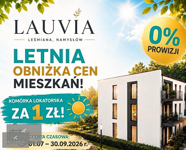Mieszkanie 3-pokojowe na sprzedaż, Namysłów – Bolesława Leśmiana