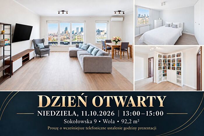 Mieszkanie 3-pokojowe na sprzedaż, Warszawa – Sokołowska