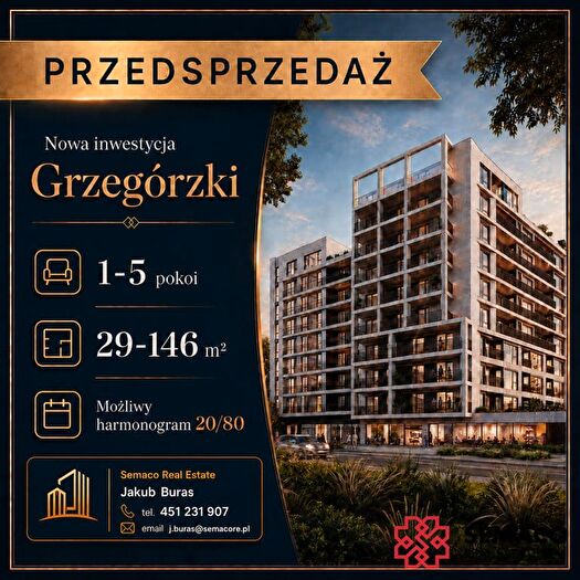 Mieszkanie 3-pokojowe na sprzedaż, Kraków – Kazimierza Kordylewskiego