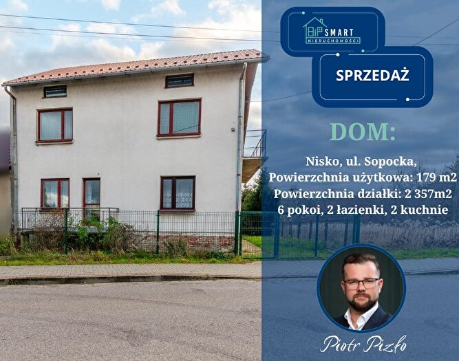 Dom 6-pokojowy na sprzedaż, Nisko