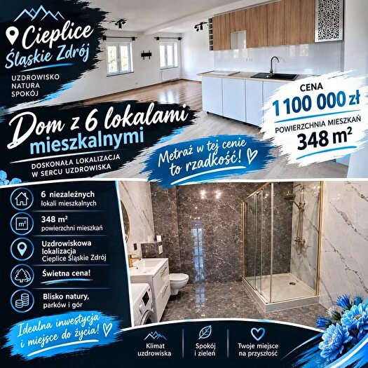 Dom na sprzedaż, Jelenia Góra – Cieplicka