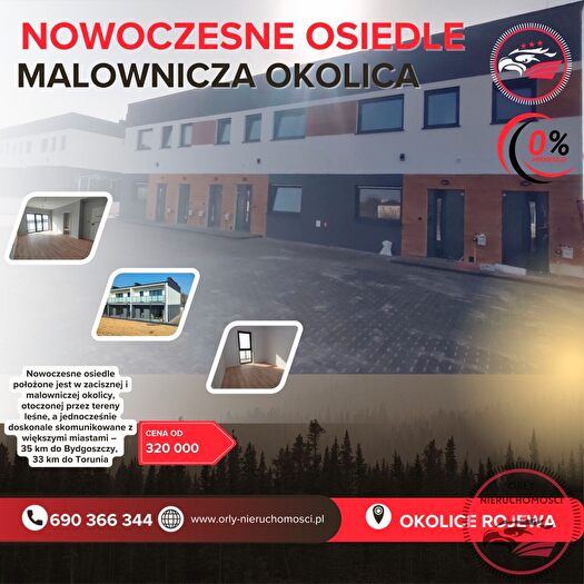 Mieszkanie 3-pokojowe na sprzedaż, Rojewo