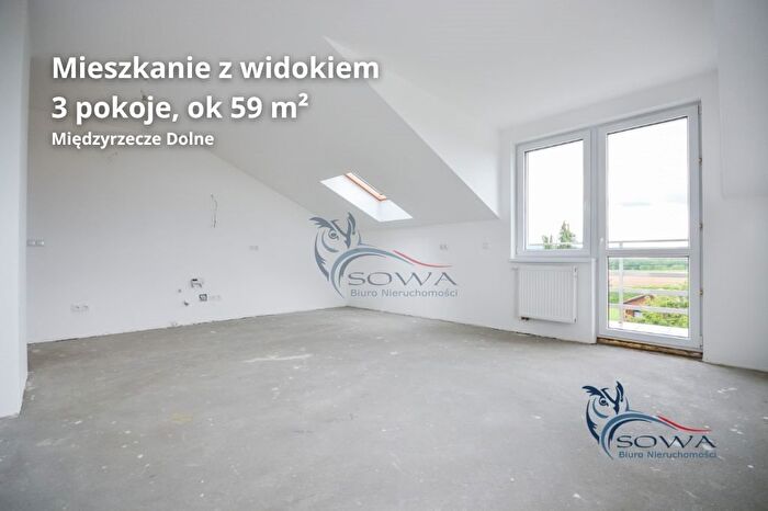 Mieszkanie 3-pokojowe na sprzedaż, Międzyrzecze Dolne