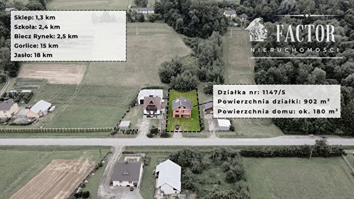 Dom 9-pokojowy na sprzedaż, Biecz