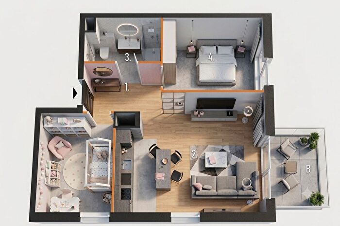 Mieszkanie 3-pokojowe na sprzedaż, Warszawa