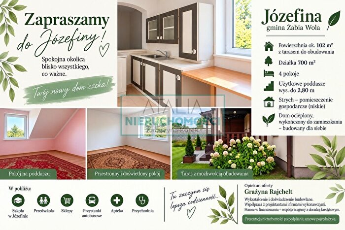 Dom 4-pokojowy na sprzedaż, Józefina