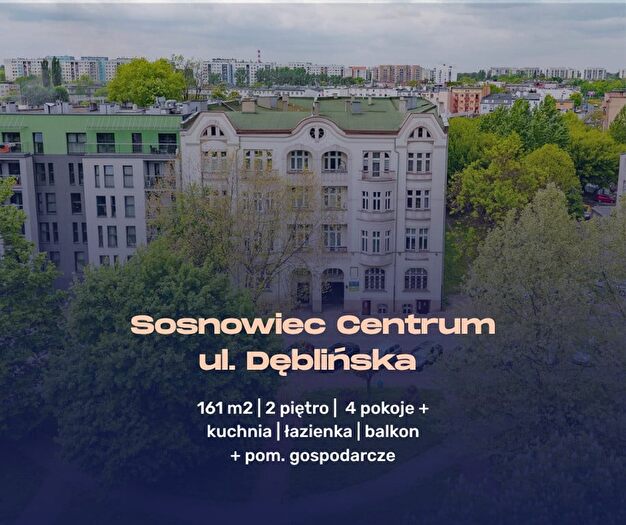 Mieszkanie 4-pokojowe na sprzedaż, Sosnowiec – Dęblińska
