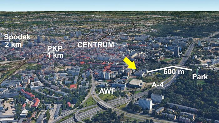 Mieszkanie 4-pokojowe na sprzedaż, Katowice – Stanisława Fliegera