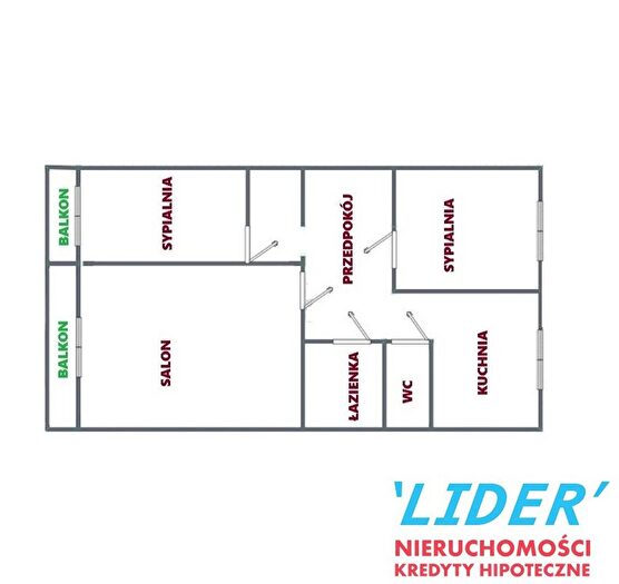 Mieszkanie 3-pokojowe na sprzedaż, Tychy