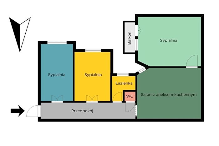 Mieszkanie 4-pokojowe na sprzedaż, Łódź – Piotrkowska