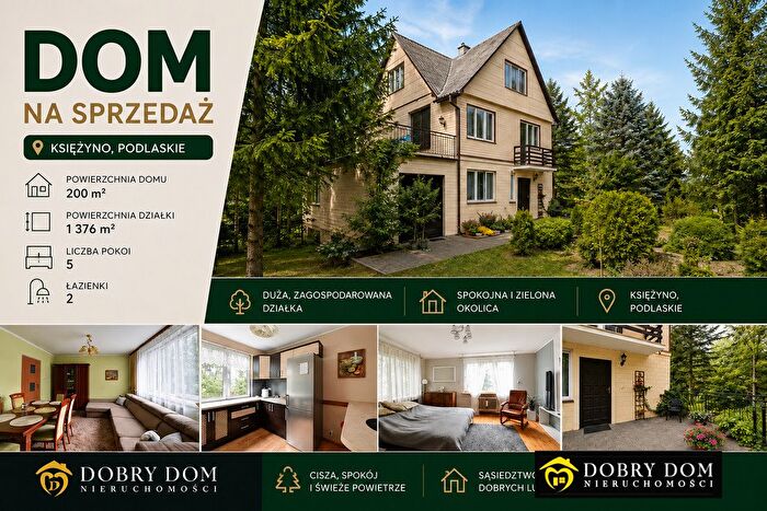 Dom 5-pokojowy na sprzedaż, Księżyno