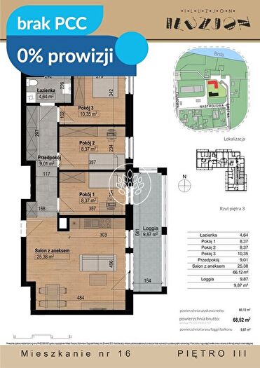 Mieszkanie 4-pokojowe na sprzedaż, Bydgoszcz – Nastrojowa