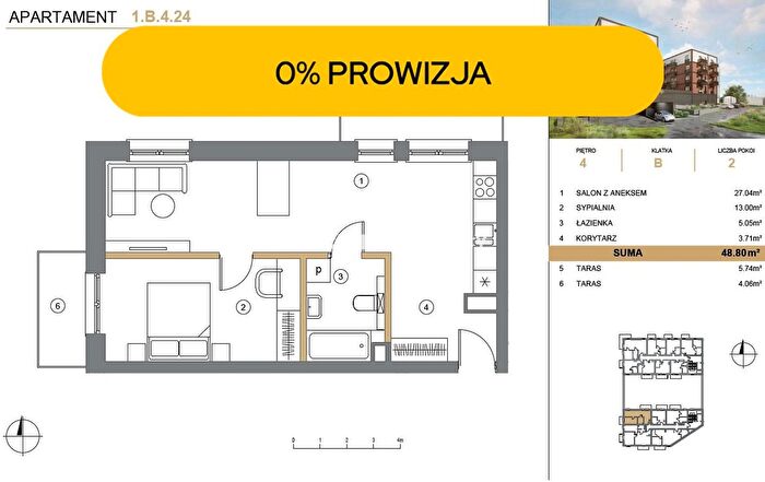 Mieszkanie 2-pokojowe na sprzedaż, Wieliczka