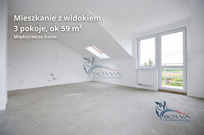 Mieszkanie 3-pokojowe na sprzedaż, Międzyrzecze Dolne