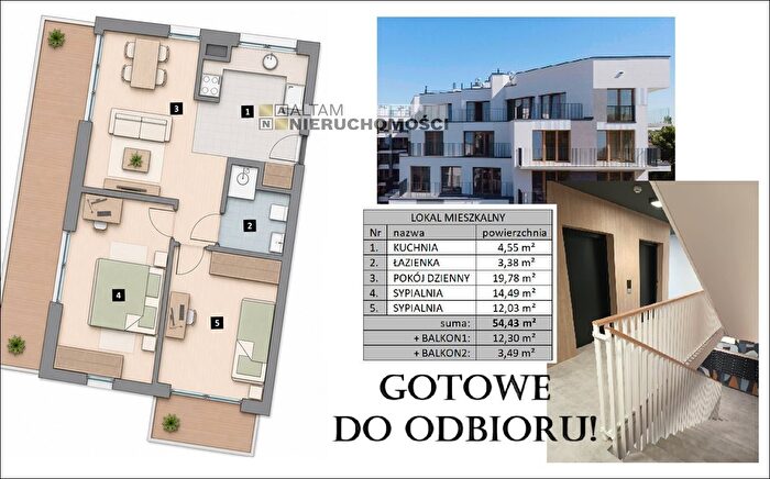 Mieszkanie 3-pokojowe na sprzedaż, Kraków