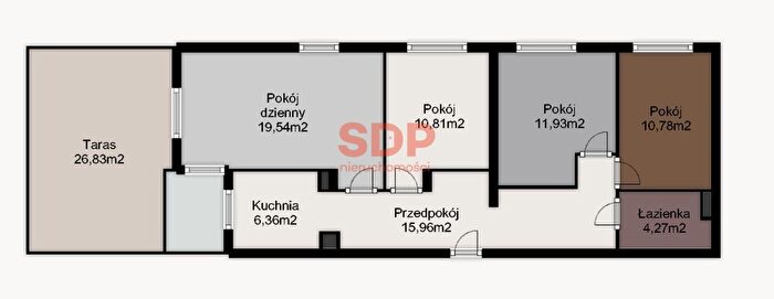 Mieszkanie 4-pokojowe do wynajęcia, Wrocław
