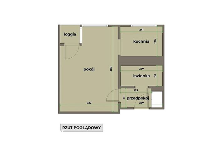 Mieszkanie 1-pokojowe na sprzedaż, Kraków – Racławicka
