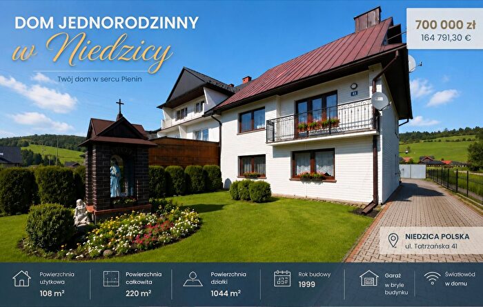 Dom 5-pokojowy na sprzedaż, Niedzica