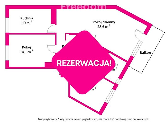 Mieszkanie 3-pokojowe na sprzedaż, Warszawa – Ziębicka