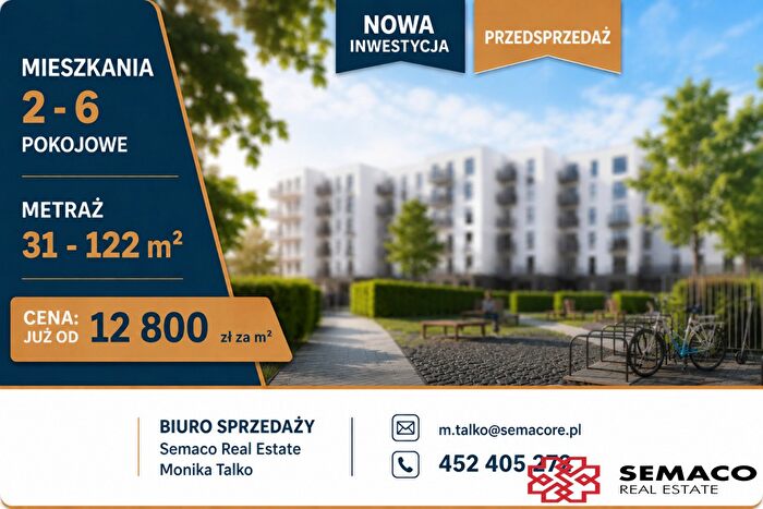 Mieszkanie 3-pokojowe na sprzedaż, Kraków – Bp. Piotra Tomickiego