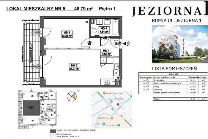 Mieszkanie 2-pokojowe na sprzedaż, Rumia