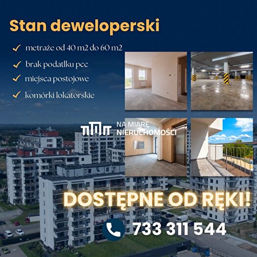 Mieszkanie 2-pokojowe na sprzedaż, Rzeszów – Świętej Kingi