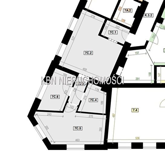Mieszkanie 3-pokojowe na sprzedaż, Katowice – Tadeusza Kościuszki