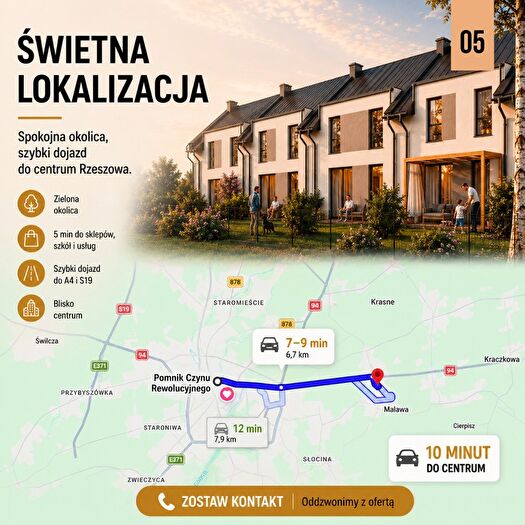 Mieszkanie 3-pokojowe na sprzedaż, Rzeszów – Lwowska