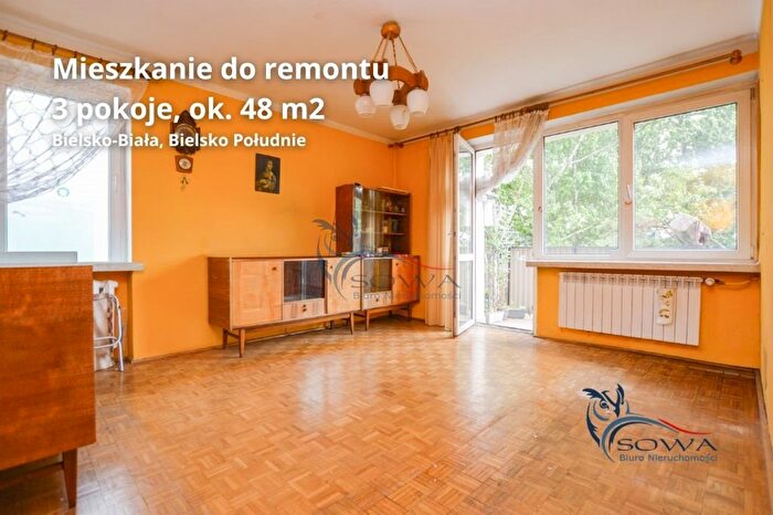 Mieszkanie 3-pokojowe na sprzedaż, Bielsko-Biała