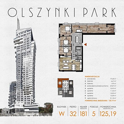 Mieszkanie 5-pokojowe na sprzedaż, Rzeszów – Szopena