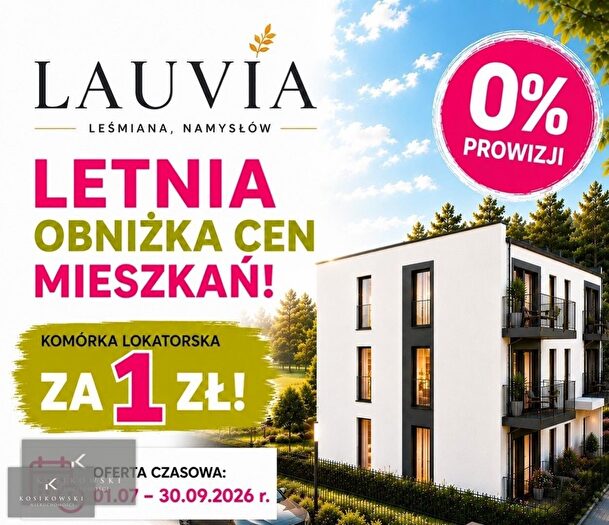 Mieszkanie 2-pokojowe na sprzedaż, Namysłów – Bolesława Leśmiana