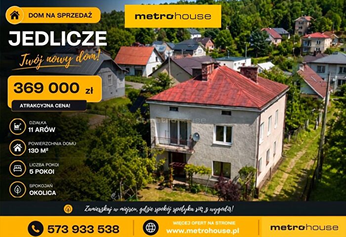 Dom 5-pokojowy na sprzedaż, Jedlicze